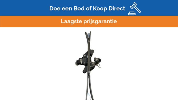 Bieden: Devocean RAZOR 62 inch blue waterskies, Watersport en Boten, Wakeboarden, Ophalen of Verzenden