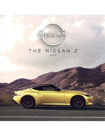 2023 NISSAN Z BROCHURE ENGELS (USA), Ophalen of Verzenden, Nieuw