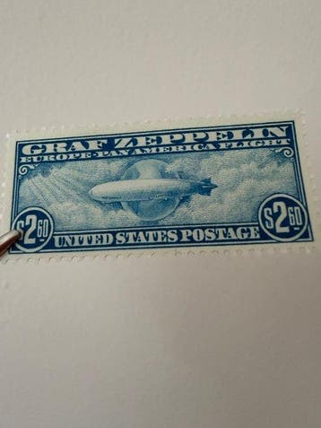 Timbres des États-Unis 1930 - ÉtatsUnis 1930 Zeppelines.