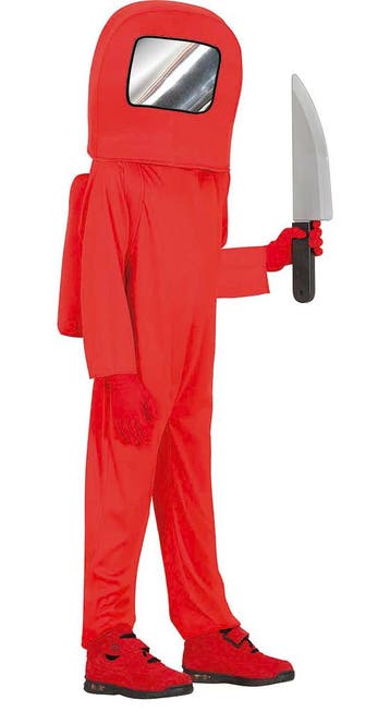 Astronautenpak Kind Rood, Kinderen en Baby's, Carnavalskleding en Verkleedspullen, Verzenden, Nieuw