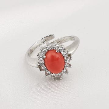 Koraal - Argento 925 - Ring