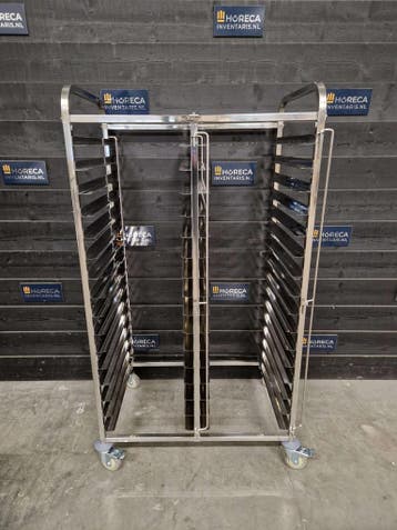 Regaalwagen | Maxima | 32 niveaus | bakkersnorm | 60x40 cm |, Zakelijke goederen, Nieuw in verpakking