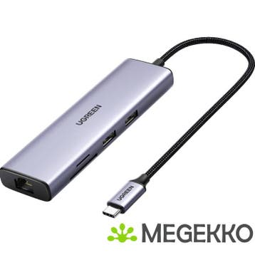 Ugreen 7 in 1 Multiport Adapter 4K@60Hz Hubs, Verzenden