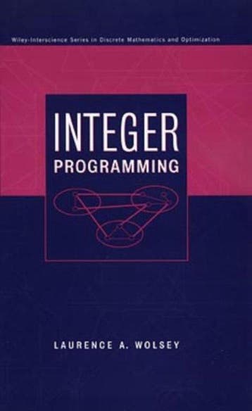 Integer Programming 9780471283669 Laurence A. Wolsey, Livres, Langue | Anglais, Verzenden, Laurence A. Wolsey