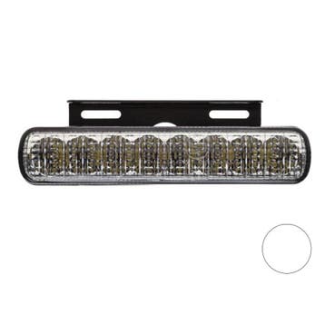 Led Flitser met Bevestigingsbeugel Wit, Auto-onderdelen, Ophalen of Verzenden, Nieuw