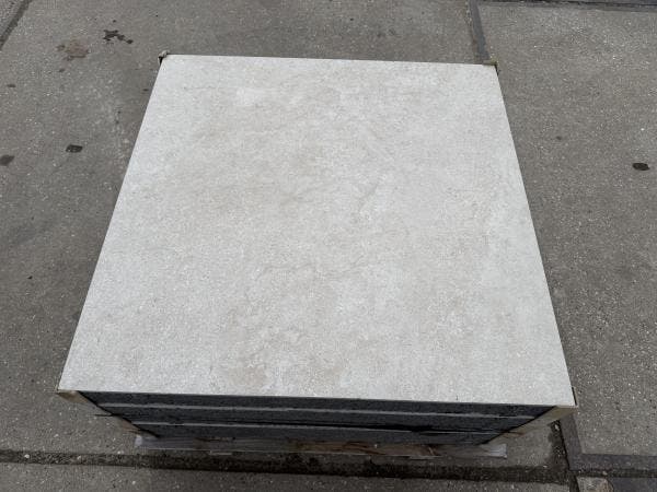 Veiling - 17,92 M2 Keramische Tegel Beige 80x80x8 Cm, Jardin & Terrasse, Pavé & Dalles