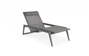 Suns Terme ligbed matt royal grey/black grey SALE |, Nieuw