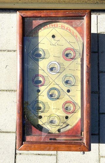 Bagatelle / Pinball game – Chikago Ball - Flipperkast -