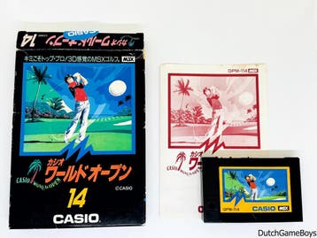 MSX - Casio - World Open, Verzenden