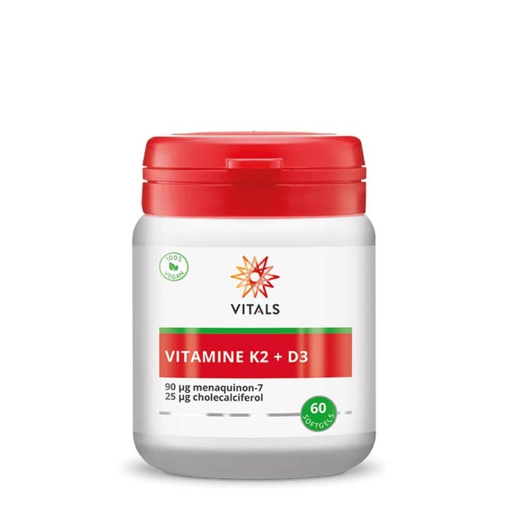 Vitamine K2 90 mcg met Vitamine D3 25 mcg, Sport en Fitness, Gezondheidsproducten en Wellness, Ophalen of Verzenden