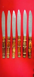 Stop ( Thiers) - Tafelmes (18) - Tiki Bambou Style - Staal,