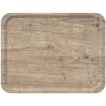 Dienblad | Laminaat | Houtlook | Stapelbaar | 430x330mm, Zakelijke goederen, Verzenden, Nieuw in verpakking