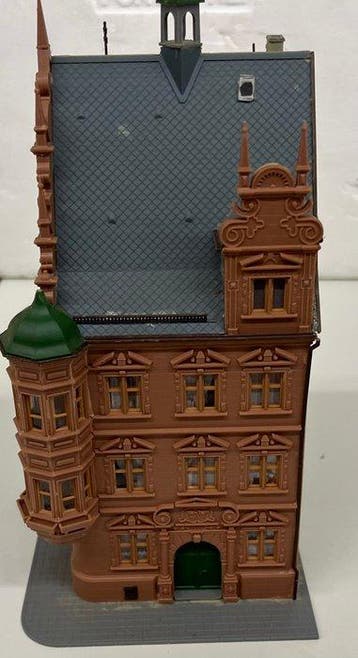 Kibri H0 - Décor de train miniature (2) - Bâtiment de rue