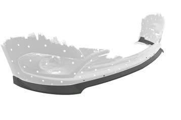 Voorspoiler | Cupspoilerlip voor Mercedes Benz Citan W415 CS, Verzenden