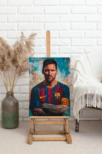 SDIMART - Lionel Messi City Wall Style Limited Edition, Nieuw