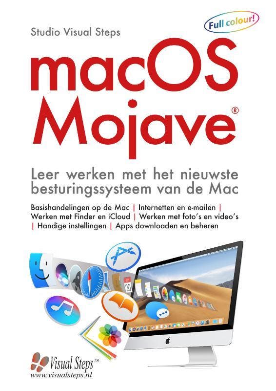 MacOS Mojave 9789059054653 Studio Visual Steps, Livres, Informatique & Ordinateur, Envoi