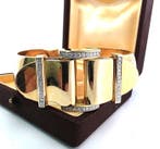 Armband - 18 karaat Geel goud Diamant (Natuurlijk)