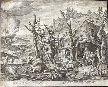 Johann Sadeler I (1550-1600); Marten De Vos (1532-1603). -