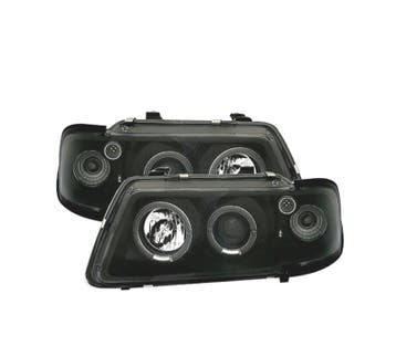 PHARES AUDI A3 8L 96-00 ANGEL EYES FOND NOIR H1, Verzenden, Neuf
