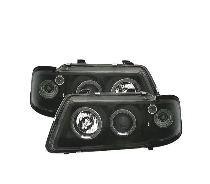 PHARES AUDI A3 8L 96-00 ANGEL EYES FOND NOIR H1, Auto-onderdelen, Verlichting, Verzenden