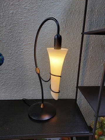frantzen - Lamp - Glas - italiaans design lamp, Antiek en Kunst