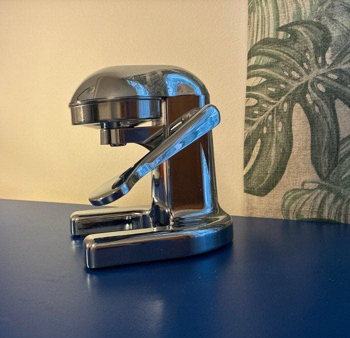 redesign Lino Saltini - Sapcentrifuge - Staal - inox oranje, Antiek en Kunst, Antiek | Wandborden en Tegels