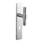 Lavuzo deurklink Pesaro rvs met rechthoekig schild SL72, Nieuw