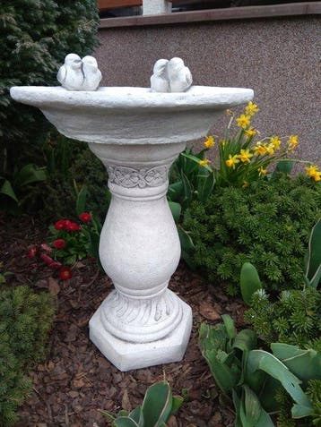Vogelbad - Vogelvoeder - Beton - 51 cm