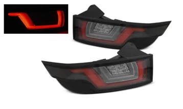 LED achterlichten RedWhite Black, Verzenden