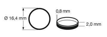 fleischmann 648008 Traction tyre 1 (pcs/stuks/Stück) H0., Overige merken, Gelijkstroom, Verzenden, Overige typen