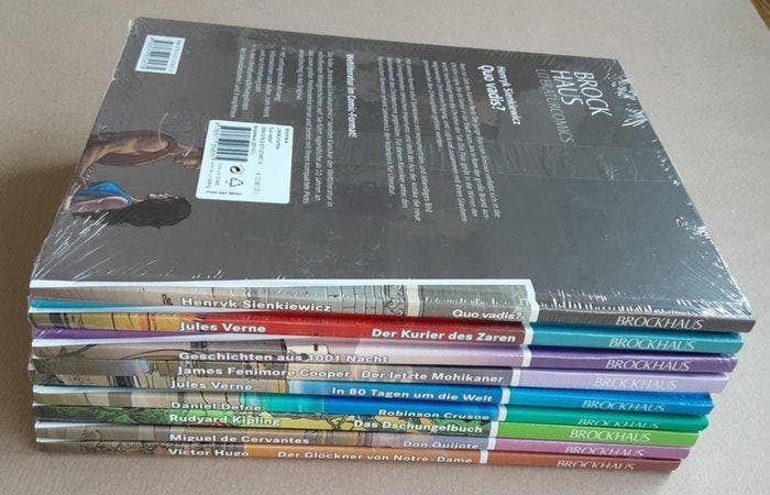 Brockhaus Literaturcomics - German edition - 9 Album, Livres, BD