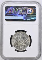 Allemagne, Empire 2 Mark 1913 A – 25 Jahre, Postzegels en Munten