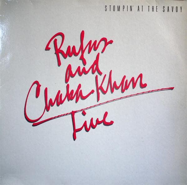 Rufus & Chaka Khan - Stompin At The Savoy, CD & DVD, Vinyles | Dance & House