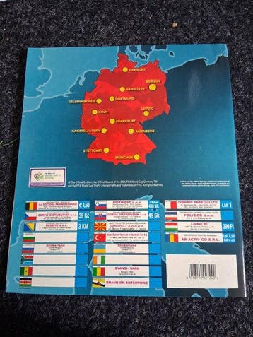 Panini World Cup Germany 2006 - Empty album + complete loose, Nieuw