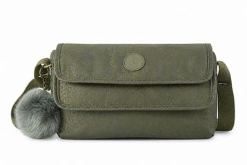 Kipling Schoudertas Groen, Handtassen en Accessoires, Tassen | Damestassen, Verzenden, Gebruikt, Groen