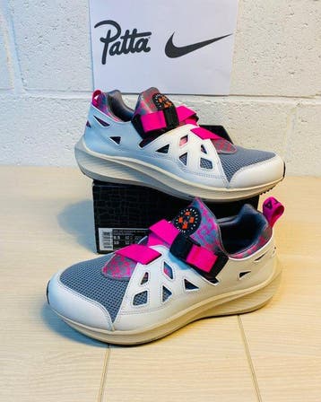 Nike - x PATTA Air Huarache Pink Plus P42 - Sneakers - Maat:, Nieuw