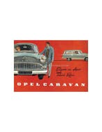 1957 OPEL OLYMPIA CARAVAN BROCHURE NEDERLANDS, Ophalen of Verzenden