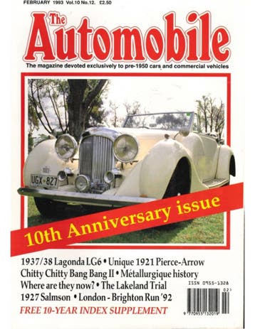 1992 THE AUTOMOBILE MAGAZINE 12, Nieuw