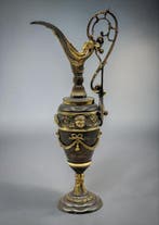 Vaas - Brons - Ánfora Imperio - H : 40 cm