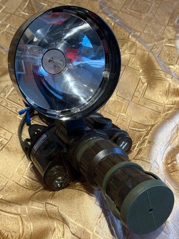 **Origineel nachtzichtapparaat Bundeswehr IR-telescoop FERO
