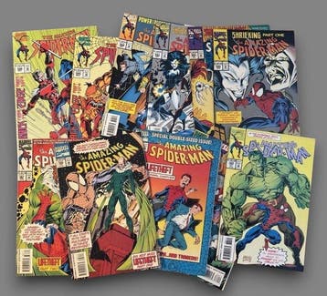 Spider-Man - 90’s MEGA LOT NM/M 1st print: The Amazing