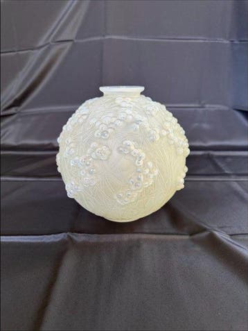 Lalique - René Lalique - Vaas - Glas - Vase Druide, Lalique, Antiek en Kunst