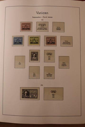 Cité du Vatican 1929/1981 - Collection dans un seul album, Timbres & Monnaies, Timbres | Europe | Italie