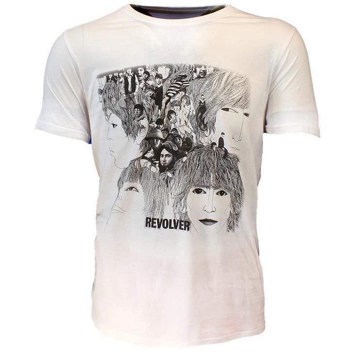 The Beatles Revolver Album Cover T-Shirt, Vêtements | Hommes, T-shirts