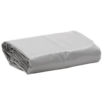 vidaXL Dekzeil 650 g/m² 5x8 m grijs, Verzenden