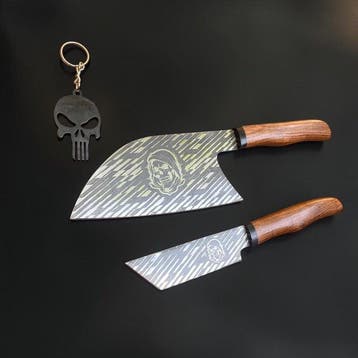 Keukenmes - Utility knife - Handgemaakte vintage