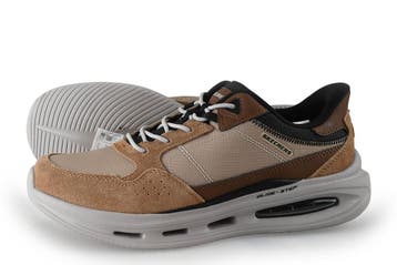 Skechers Sneakers in maat 41 Bruin, Bruin, Verzenden, Zo goed als nieuw, Skechers