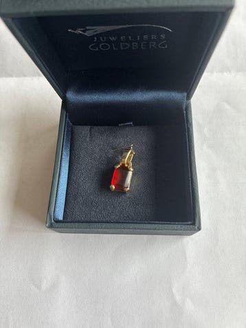 Pendentif - 14 carats Or jaune - 6.04ct. tw. Grenat -