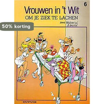 Om je ziek te lachen / Vrouwen in t wit / 6 9789031413188, Boeken, Verzenden, Gelezen