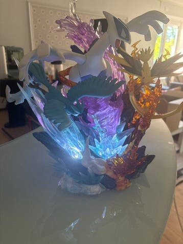 Figuur - Pokemon Lugia et les oiseaux légendaires - Plastic,, Nieuw